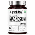 Pure Nutrition Liposomal Magnesium with Vitamin D3 & B12, 60 Tablets | Bone, Muscle & Energy Support