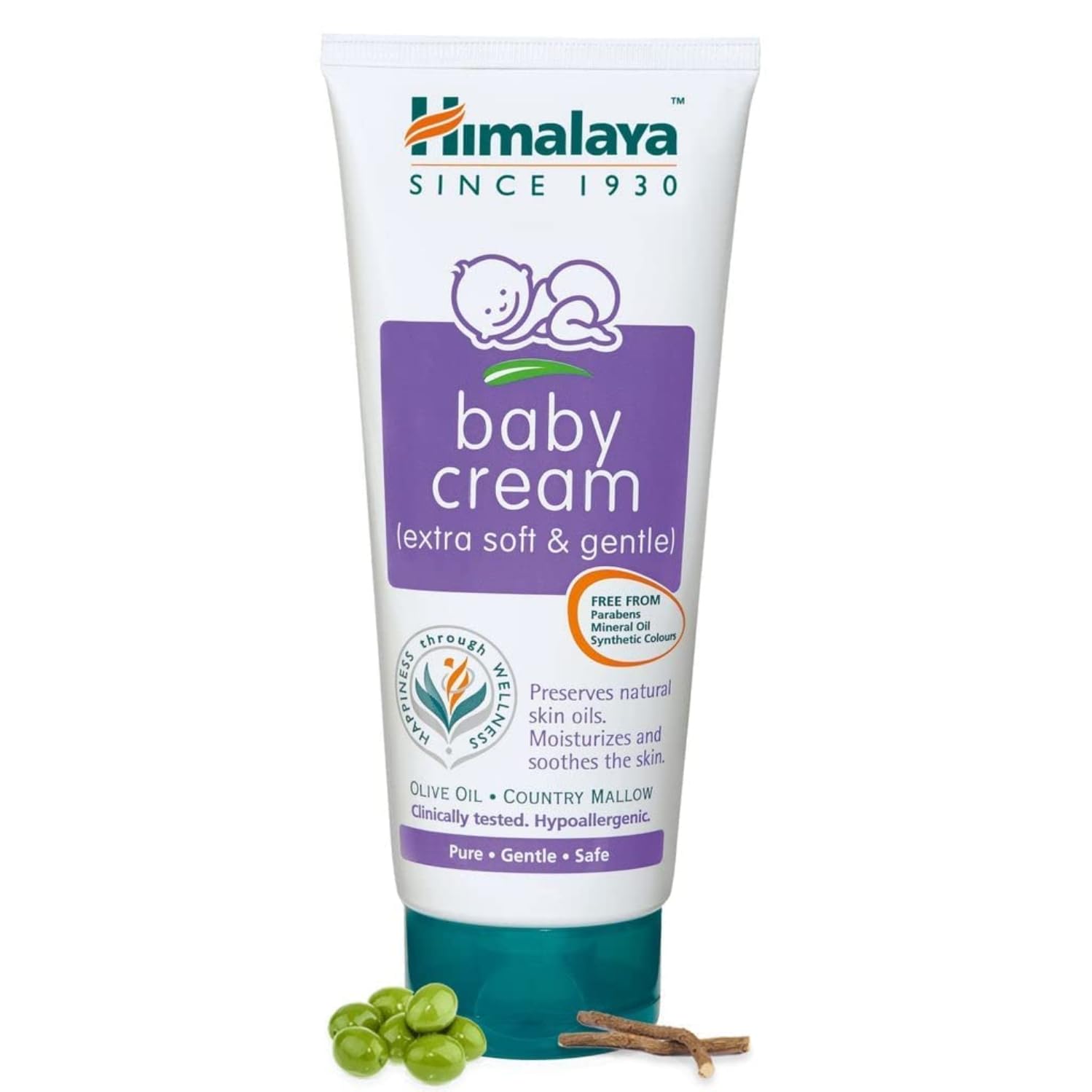 Himalaya Baby Cream | Moisturises & Soothes the Skin | Extra Soft & Gentle