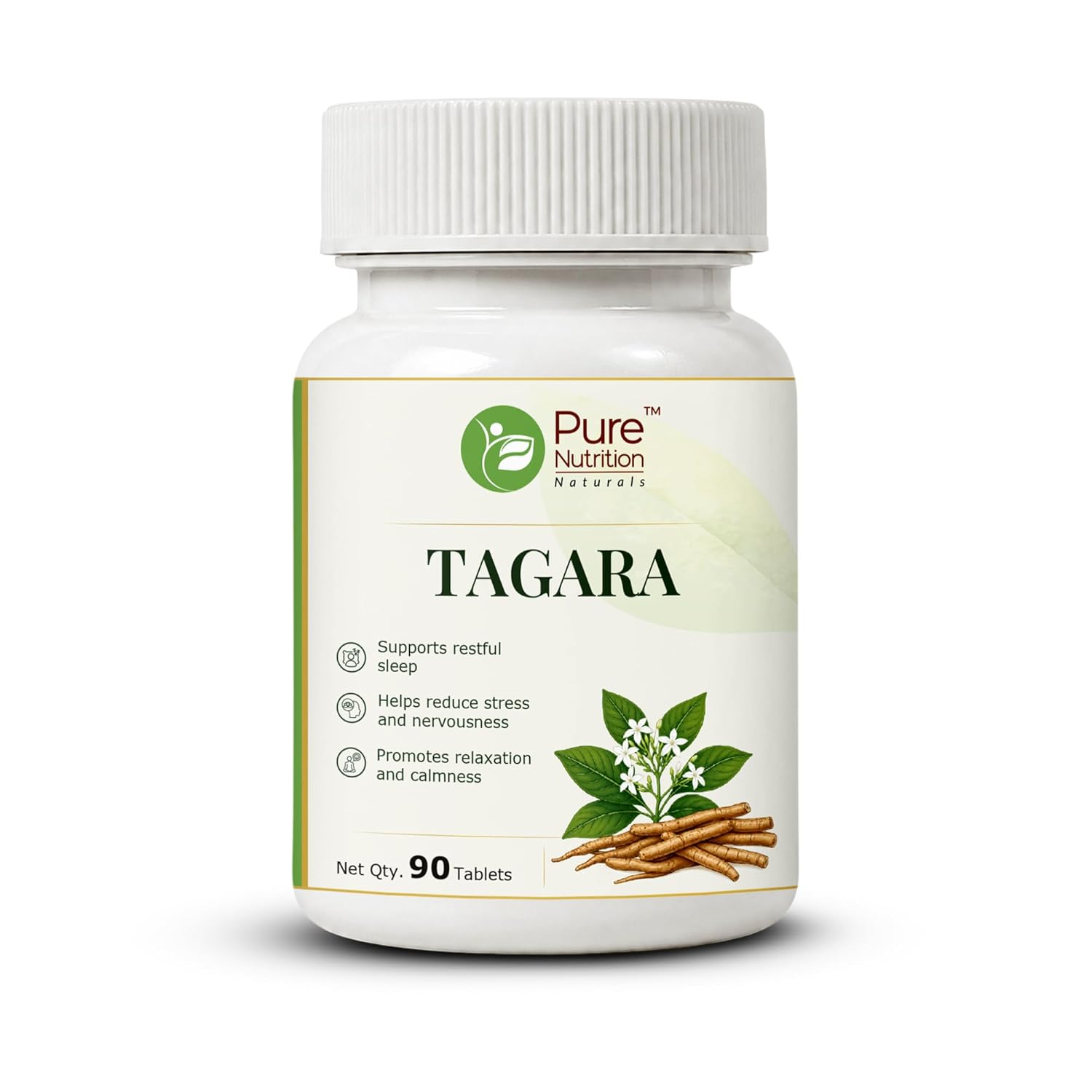 Pure Nutrition Tagara Tablets (250mg | 90 Tablets)