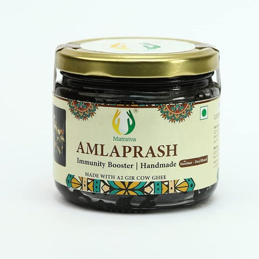 Matratva Organic Handmade Amlaprash (Desi Khand) 400 gm