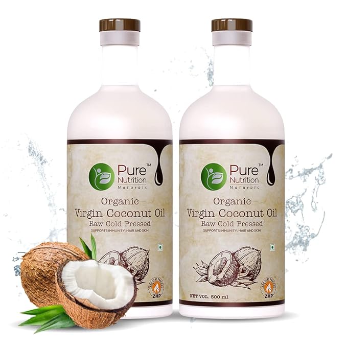 Pure Nutrition Vitals Cold Pressed Raw Virgin Coconut Oil