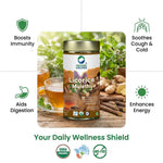 Organic Wellness Licorice Tea 100 gm Tin Pack