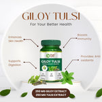Pure Nutrition Giloy Tulsi Ghan Vati – Ayurvedic Supplement – 60 Tablets