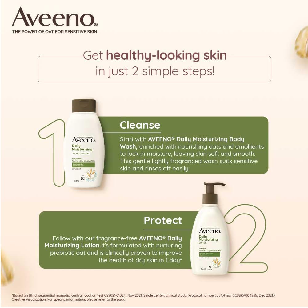 Aveeno Daily Moisturising Body Wash - 354ml