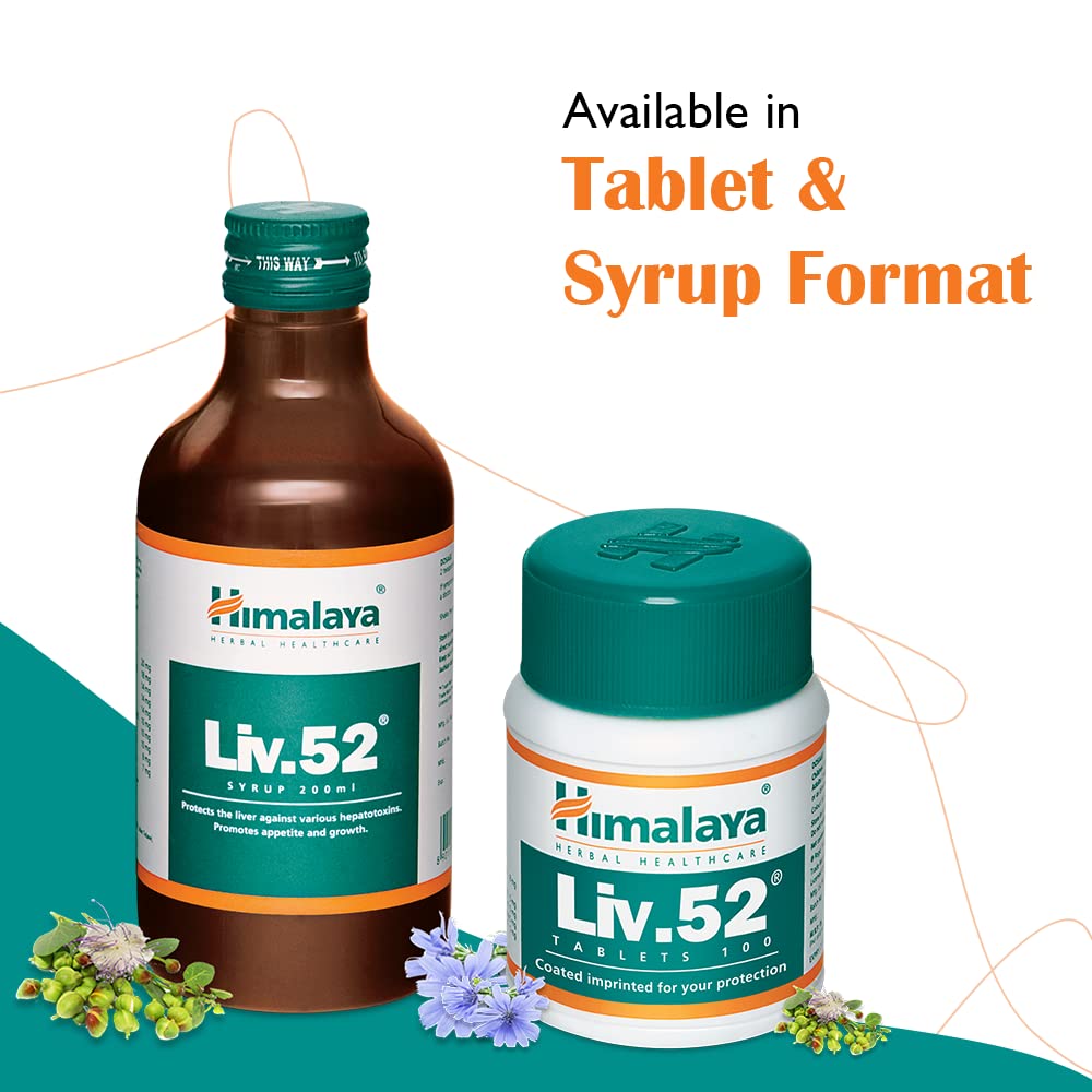 Himalaya Liv. 52 Tablet | For Liver Care - 100 Tablets