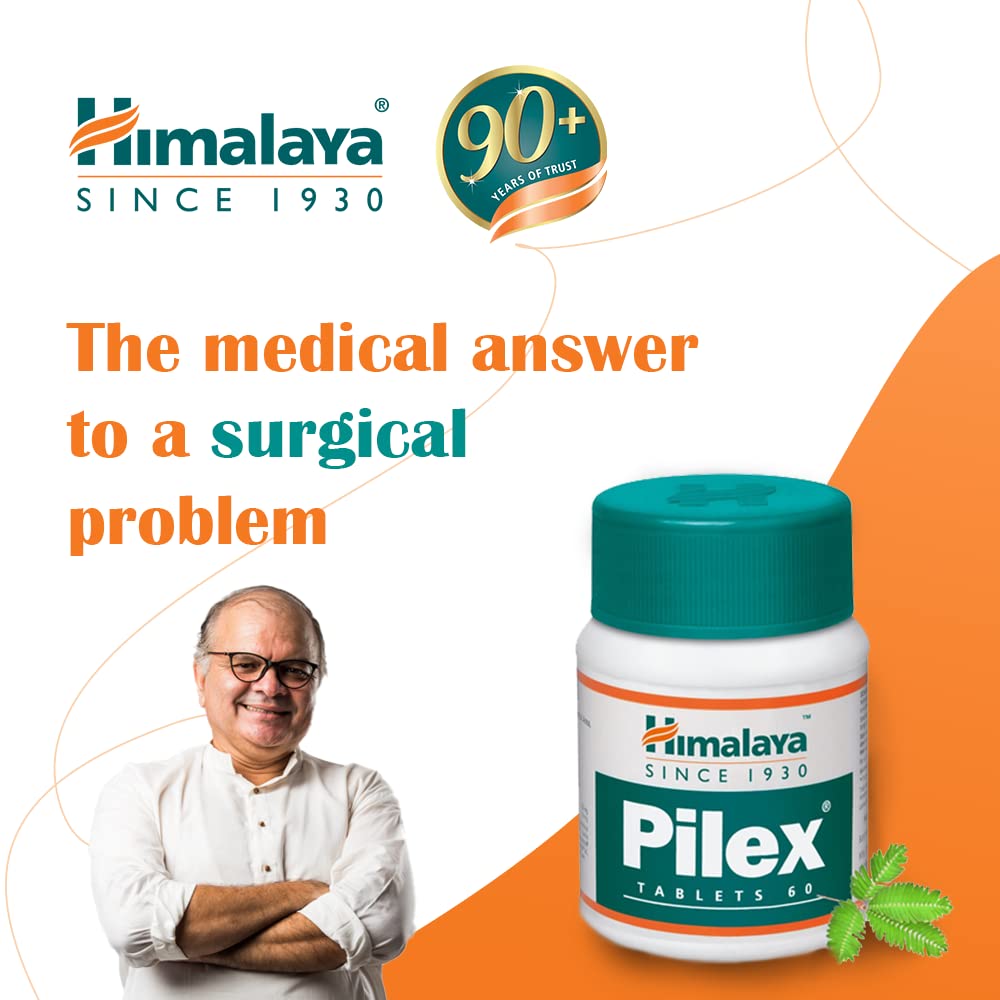 Himalaya Pilex Tablets - 60 Tablets