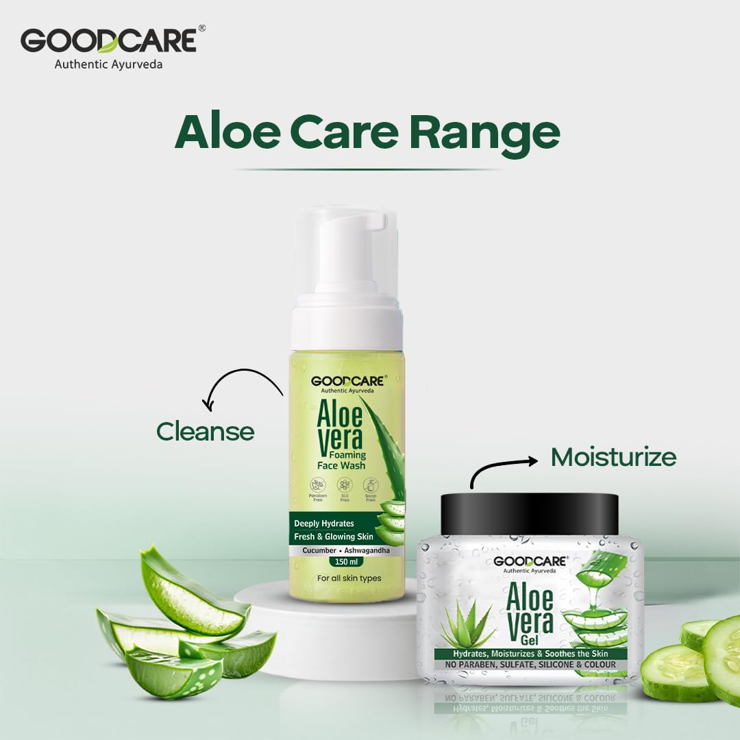 Goodcare Aloe Vera Foaming Face Wash - 150ml