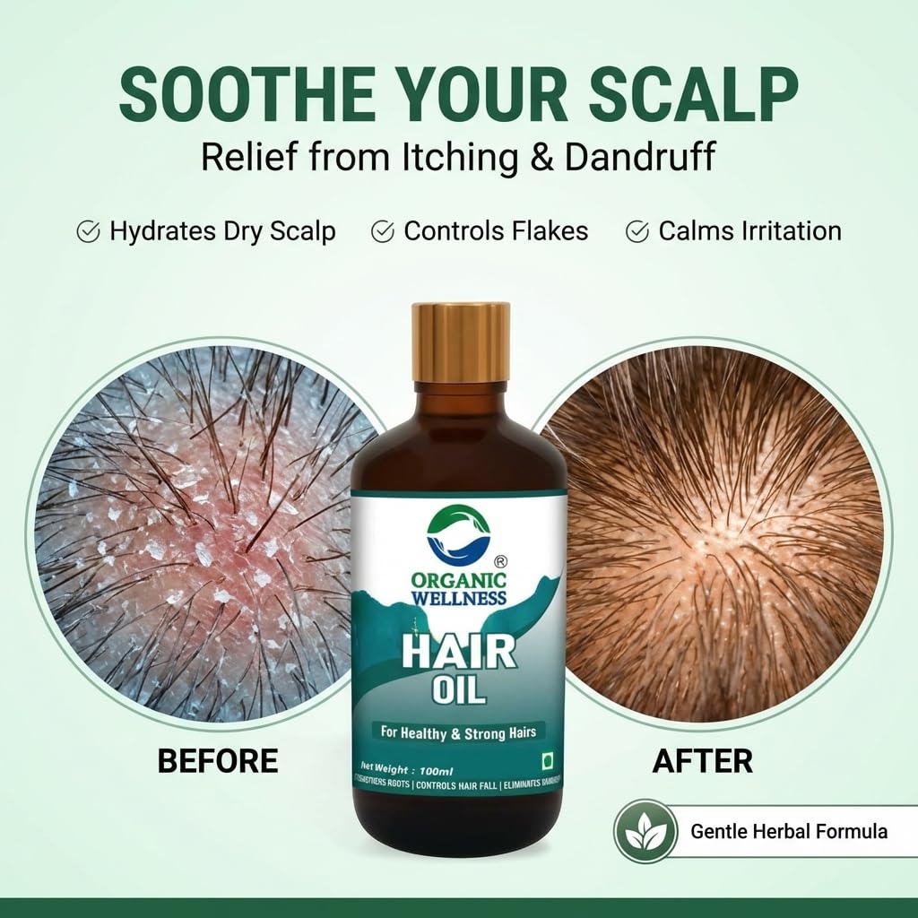 Organic Wellness Hair Oil II Strong Hair - 100 Ml