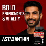 Adorreal Astaxanthin Capsules (60 Capsules) | King of Antioxidants, Skin Health, Eye Protection & Joint Recovery