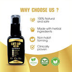Vedavay Lift Up Gold Oil -  Massage Oil - 50ml for Men Performance Oil restores energy & hardens the relaxing muscles Ashwagandha, Safed Musli, Shatawar, Loung