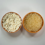 Kelifta by Feelgood Kefir® - Combo of LIVE Large Sized Milk Kefir Grains (15 Grams) & Water Kefir Grains (50 Grams) | Lifetime Reusable & Multiplying