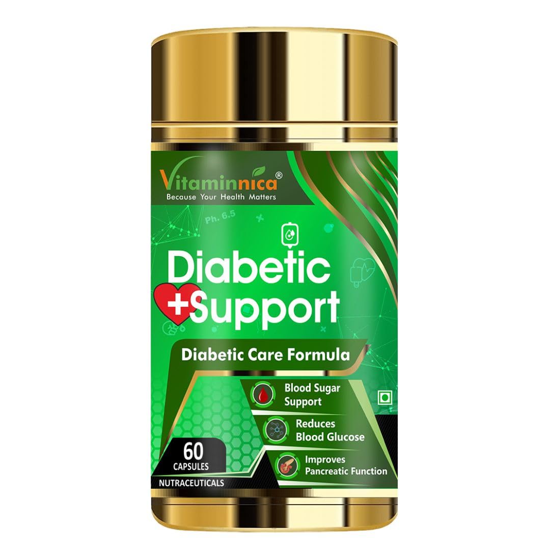 Vitaminnica Diabetic Support (60 Veg Capsules)