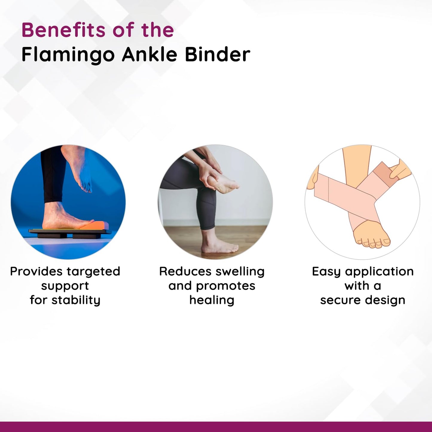 Flamingo Ankle Binder