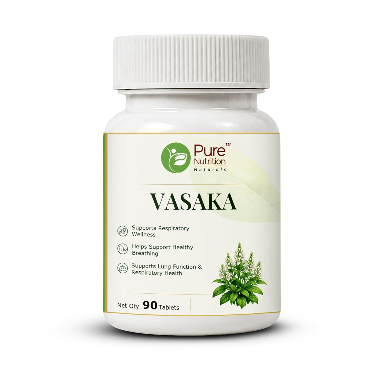 Pure Nutrition Vasaka Tablets (250mg | 90 Tablets)