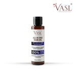 VASL All in One Hair Oil 130ml - 100% Organic Ayurvedic Hair Fall Control Oil