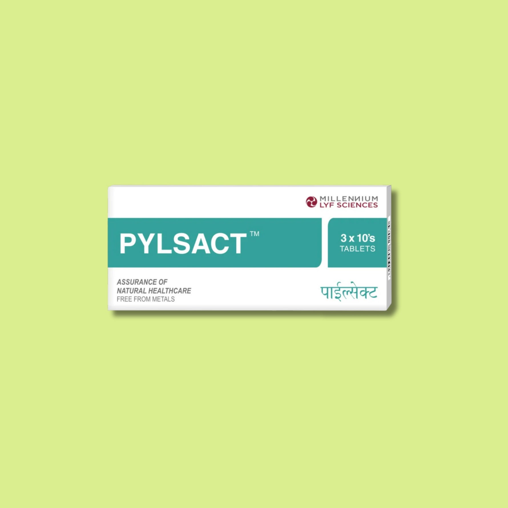 Millennium Herbal Care Pylsact Tablet - 120 Tablets