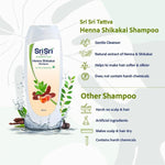 Sri Sri Tattva Henna Shikakai Shampoo - Pack of 2