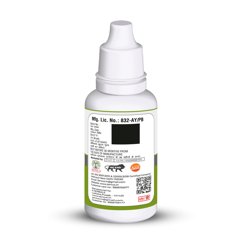 Zenius Moringa Drop - Nutrient-Packed Herbal Drops for Energy, Immunity, and Well-Being - 30ml Drops