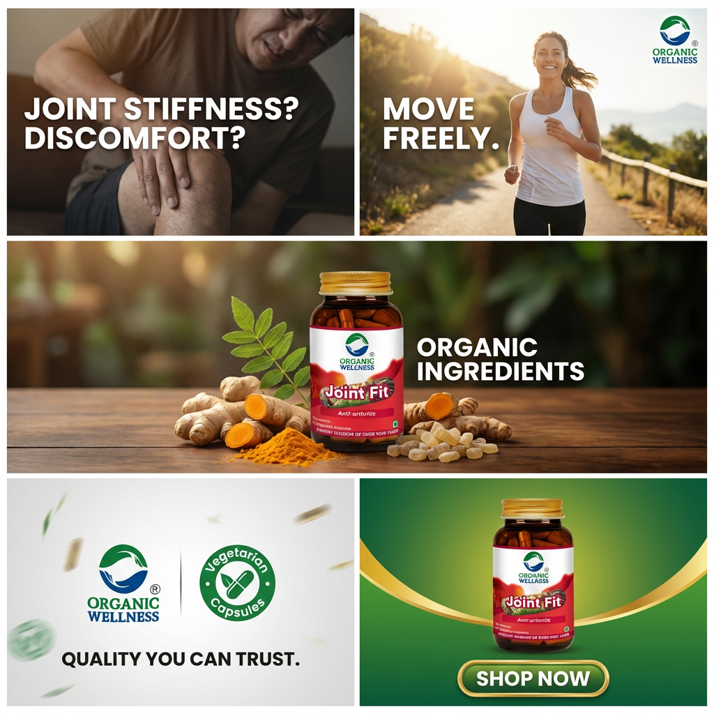 Organic Wellness Joint Fit Capsules - 90 Capsules
