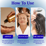 VASL All in One Hair Oil 130ml - 100% Organic Ayurvedic Hair Fall Control Oil