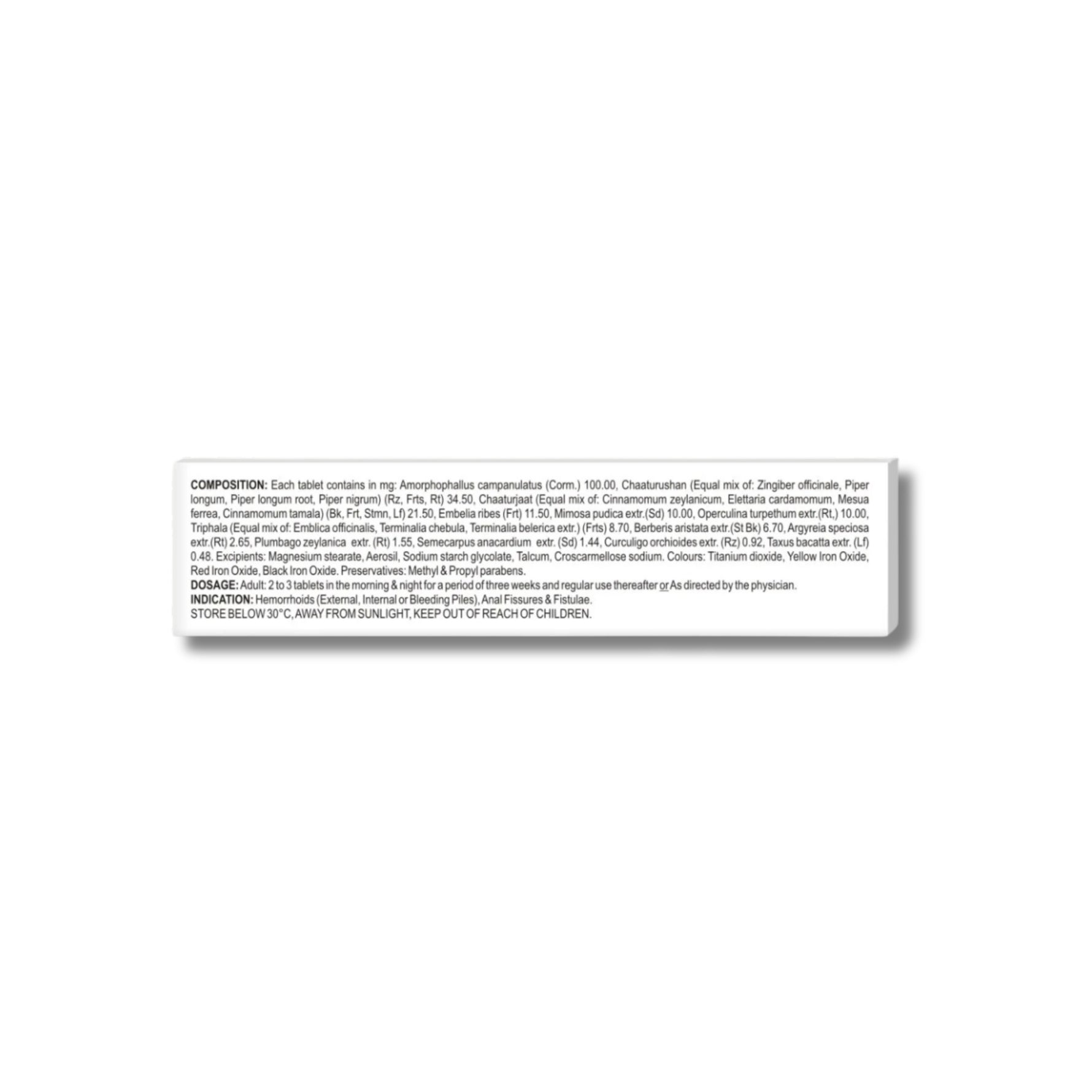 Millennium Herbal Care Pylsact Tablet - 120 Tablets