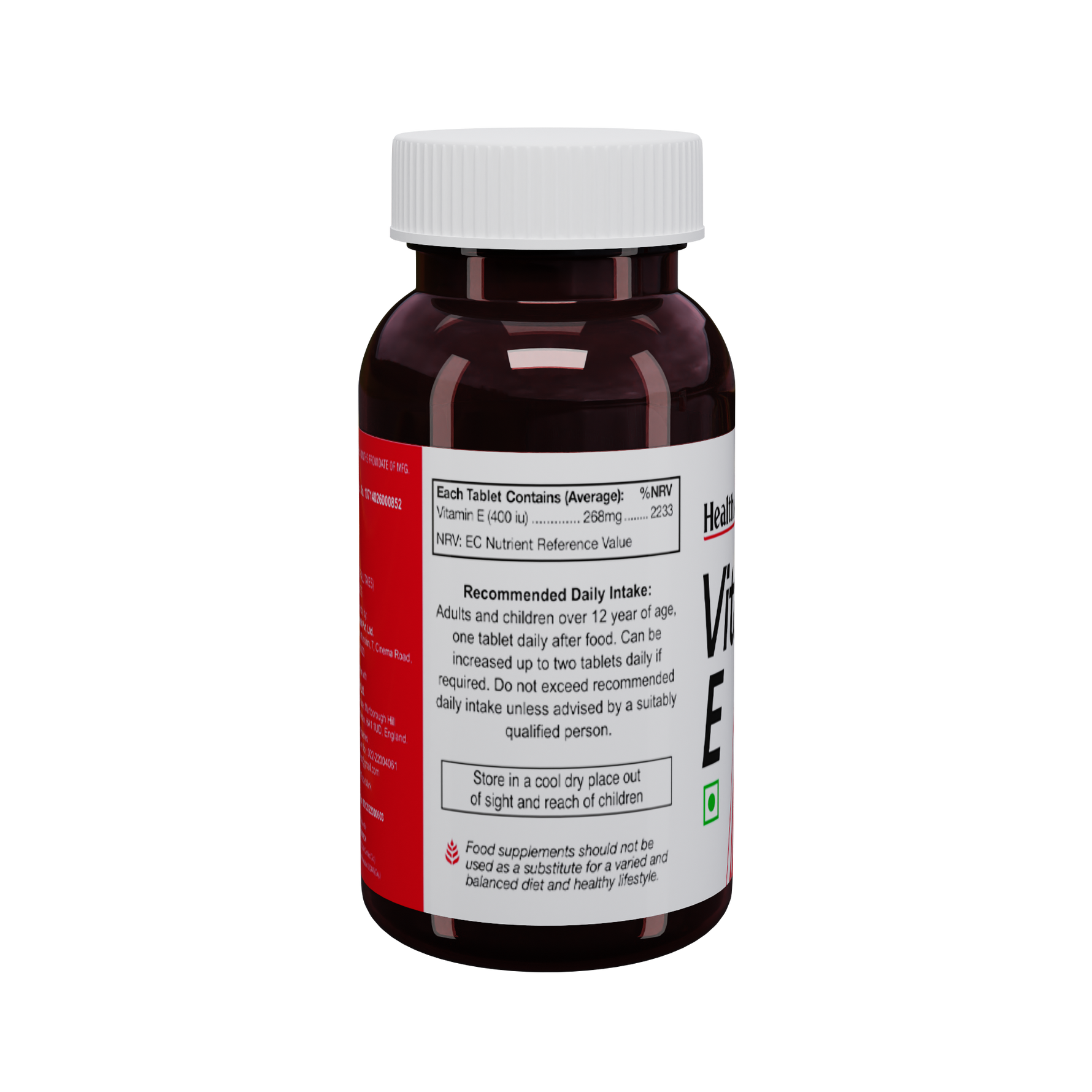 Healthaid Vitamin E 400IU Capsule - 30 Tablets