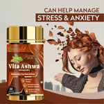 Vitaminnica Vita Ashwa 500mg - Ashwagandha for Stress Relief & Vitality, 60 Capsules