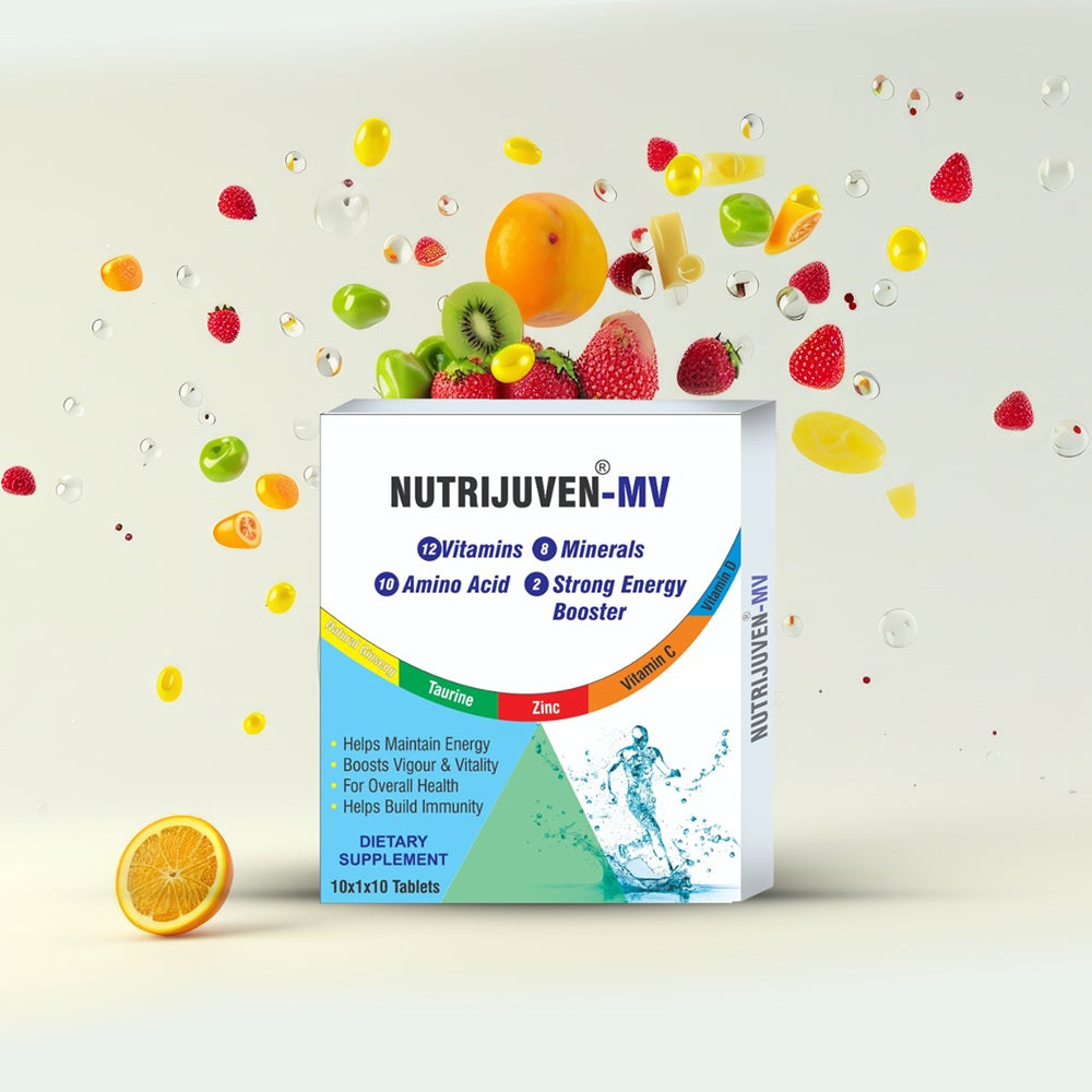 Nutrijuven MVVitamins Dietary Supplement - 10 Tablets