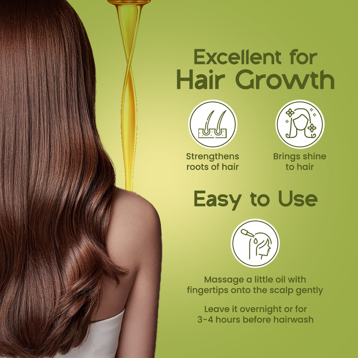 MAPL Cold-Pressed Castor Oil | 100% Natural Ayurvedic Hair & Skin Oil | Strengthens Hair, Deeply Nourishes Skin & Scalp | 200 ml