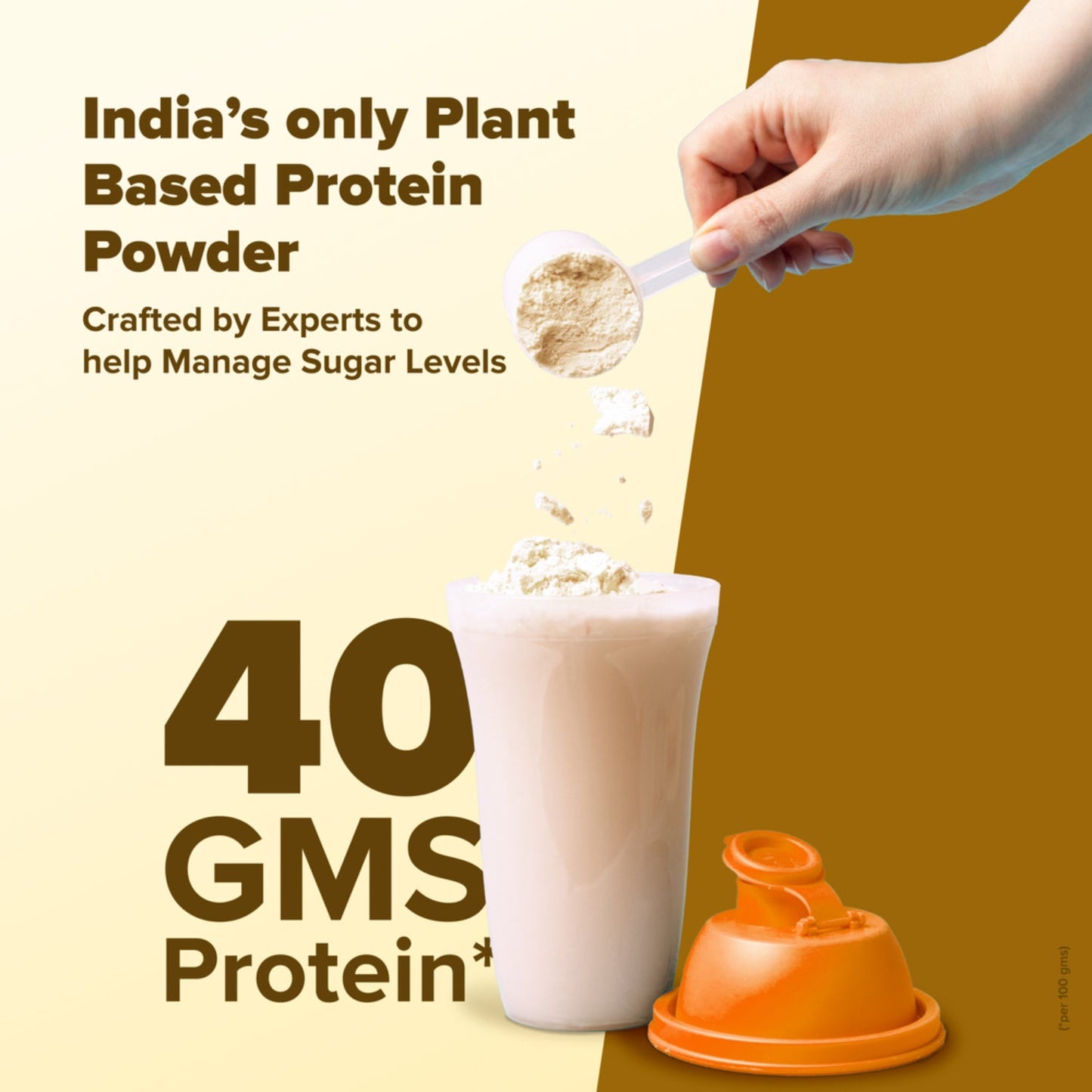 Sugar.Fit Diabetes Protein Care Powder Vanilla - 350gm