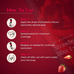 MildCares Strawberry Bliss Lubricant & Intimate Gel for Men & Women | Lubricant