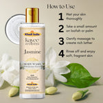 Kayee Ayurveda Jasmine Body Wash for Men & Women | Herbal Jasmine Shower Gel for Gentle Cleansing, Freshness & Soft Skin | Helps Remove Dirt, Sweat & Impurities Without Over-Drying | Refreshing Daily Bath & Body Care | 210 ml