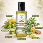 Bhudevam Naturals Khadi Extra Virgin Cold Pressed Olive Oil – Pure Natural Oil for Skin & Hair Care- 100ML