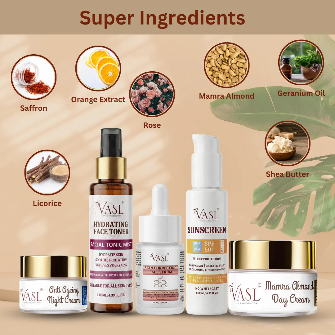 VASL Anti Pigmentation Combo - Dark Spot Corrector & Skin Brightening Kit