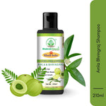 Bhudevam Naturals Khadi Amla Bhringraj Herbal Shampoo for Hair Fall Control & Strong Hair- 210ML
