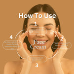 Khadi Essentials Vitamin C & Niacinamide Radiance Face Cream (50g) | For Glowing Skin, Dark Spots & Smooth Tone