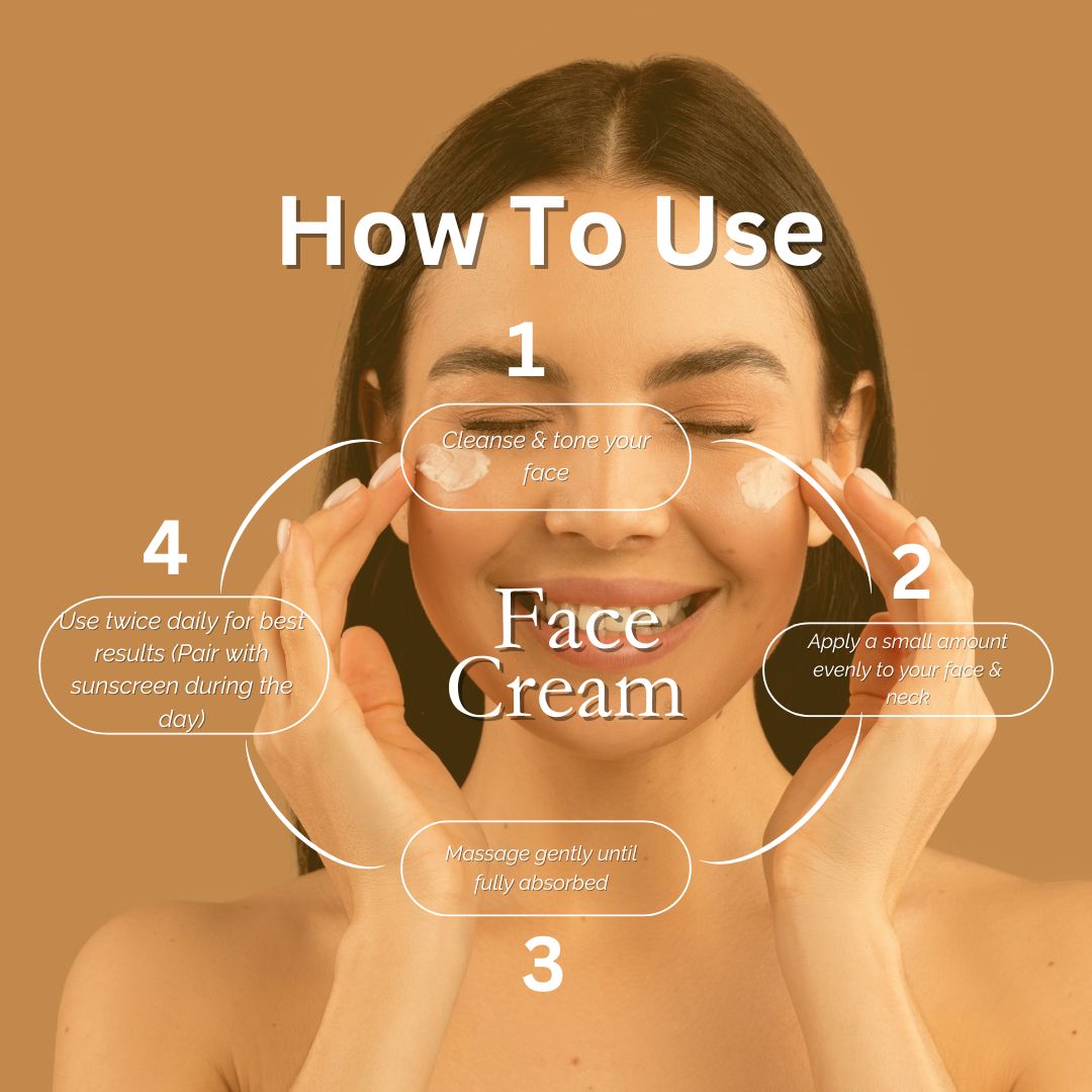 Khadi Essentials Vitamin C & Niacinamide Radiance Face Cream (50g) | For Glowing Skin, Dark Spots & Smooth Tone