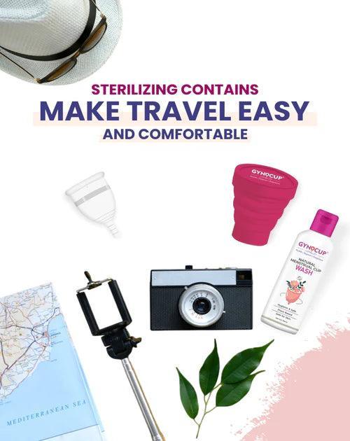 Gynocup Silicone Cup Menstrual Cup Sterilizer for Women