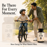 Herbs O' Shrubs Life-100 | Daily Energy, Vitality & Antioxidant Support Tablets | CoQ10, Ashwagandha, Spirulina, Resveratrol & L-Carnitine | Slow Down Aging | Boosts the Immunity, 30 Tablets