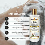 Utkrisht Khadi Coconut Milk & Niacinamide Shampoo (200ml)