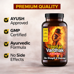 MAPL Veerya Vardhak Powder | Ayurvedic Male Vitality & Stamina Support | Enhances Energy, Reproductive Health, Strength & Endurance | 200 gm