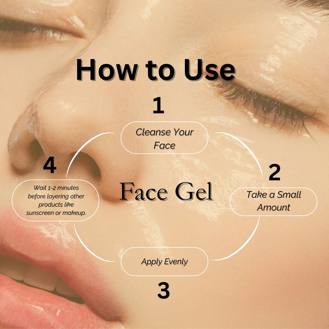 Khadi Potato & Niacinamide Face Gel for Dark Spots & Uneven Skin Tone | Skin Brightening & Oil Control Gel | Hydrating, Lightweight & Non-Sticky Face Moisturizer | For Men & Women | 50 gm