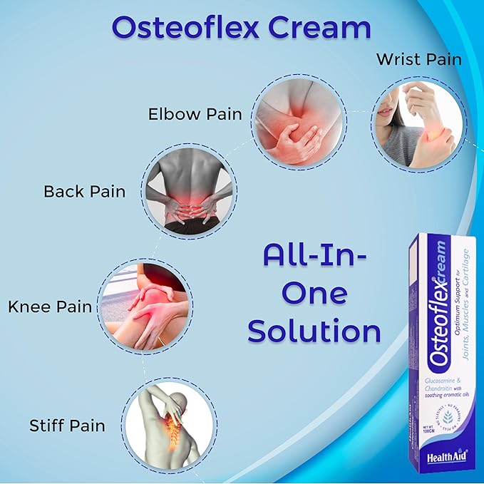 HealthAid Osteoflex Cream - 100gm Cream