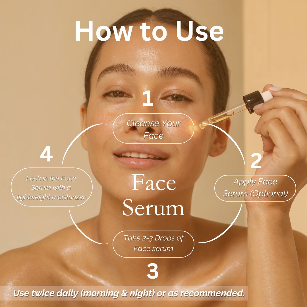 Khadi Vitamin C Face Serum | Brightening Serum for Glowing-Looking Skin & Dark Spot Care | Anti-Ageing Facial Serum with Natural Antioxidants | Lightweight & Non-Sticky | All Skin Types | 30 ml