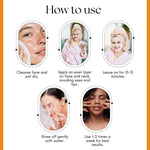 Kayee Ayurveda Mix Fruit Face Pack for Glowing Skin | Herbal Fruit Facial Mask for Normal, Dry, Oily & Combination Skin | Helps Cleanse Surface Impurities, Excess Oil & Buildup While Supporting a Fresh & Radiant-Looking Complexion