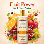 Kayee Ayurveda Mix Fruit Face Wash for Men & Women | Herbal Fruit-Enriched Facial Cleanser for Daily Skin Care | Helps Remove Dirt, Excess Oil, Sweat & Impurities While Leaving Skin Fresh, Soft, Smooth & Healthy-Looking | 210 ml