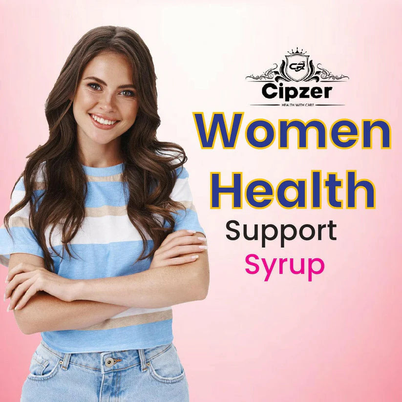 Cipzer Women Support Syrup - 100ml | Hormonal Balance, Menstrual Health, Energy & Women’s Wellness