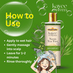 Kayee Ayurveda Neem & Tea Tree Herbal Shampoo | Scalp Care Shampoo for Oily, Dull & Flaky-Looking Scalp | Herbal Hair Cleanser for Freshness, Cleansing, Hair Conditioning & Healthy-Looking Shine | 210 ml