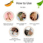 Kayee Ayurveda Papaya Hydrating Gel for Face & Body | Herbal Moisturizing Skincare Gel with Papaya | Helps Refresh, Hydrate & Soften Dry-Looking Skin | Lightweight Non-Sticky Gel for Everyday Personal Care Routine | 200 g