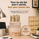 Herbs O’ Shrubs Ashwagandha KSM-66 Kicks | Root Extract with Organic Honey & Vanilla | Vitality Support | Convenient On-the-Go Energy & Focus Support, 30 Sticks